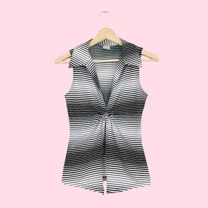 STRIPED OPEN FRONT TANK